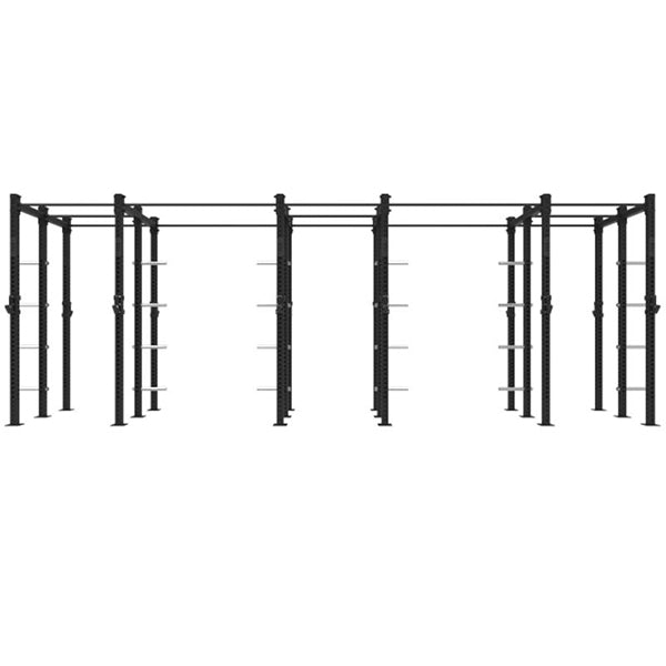 1RM Compact Triple Free Standing Rig with Storage Image 2
