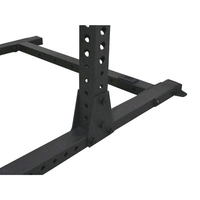 1RM Obsidian Squat Rack with Multi-Grip Chin and Storage – 2.5m | Commercial