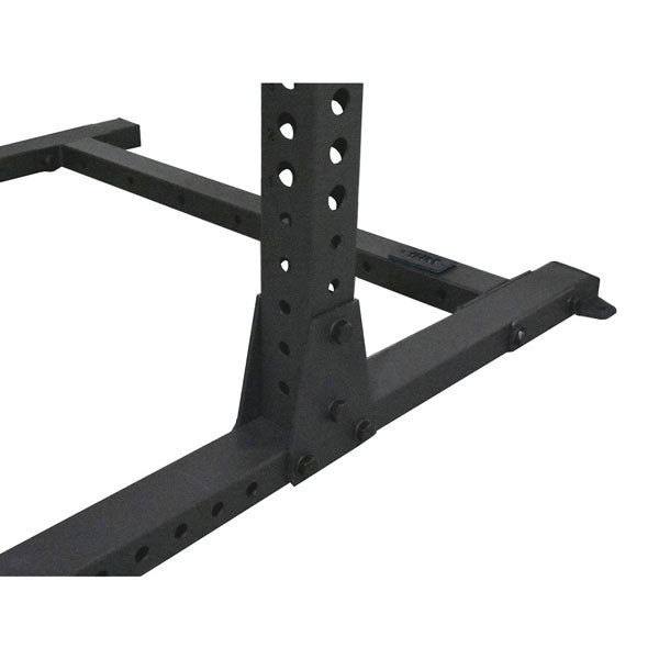 1RM Commercial Squat Rack w Multi-Grip Chin, Storage & FI Bench