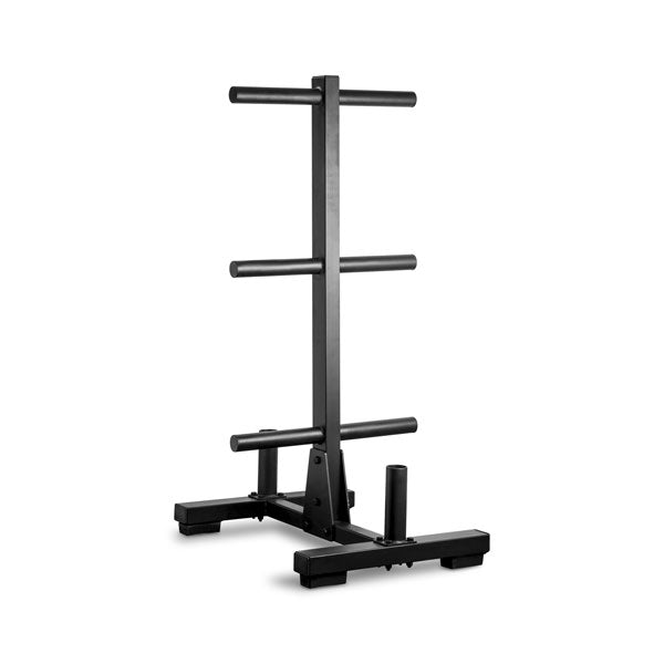 360 Strength Bumper Plate Storage Rack with Bar Storage