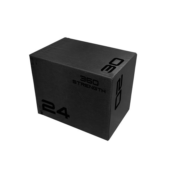 Pre Order - Expected Late Oct | 360 Strength Foam Plyometric Box (Stealth)