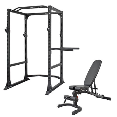 360 Strength Power Rack, Lat Pulldown FID Bench Bumpers Bar Flooring Package