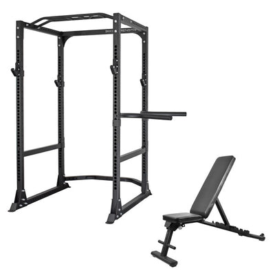 360 Strength Heavy Duty Power Rack + Folding FID Bench Package