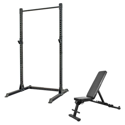 360 Strength Heavy Duty Squat Rack & Folding FID Bench