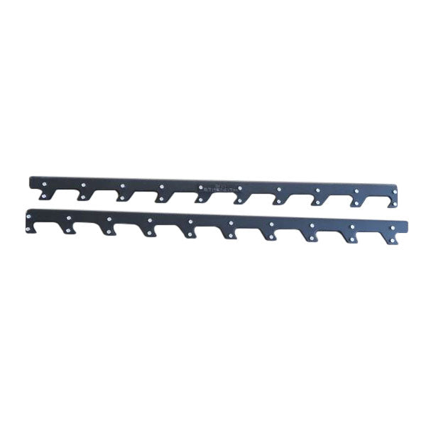 Wall Mounted Barbell Storage – Horizontal 10 bar