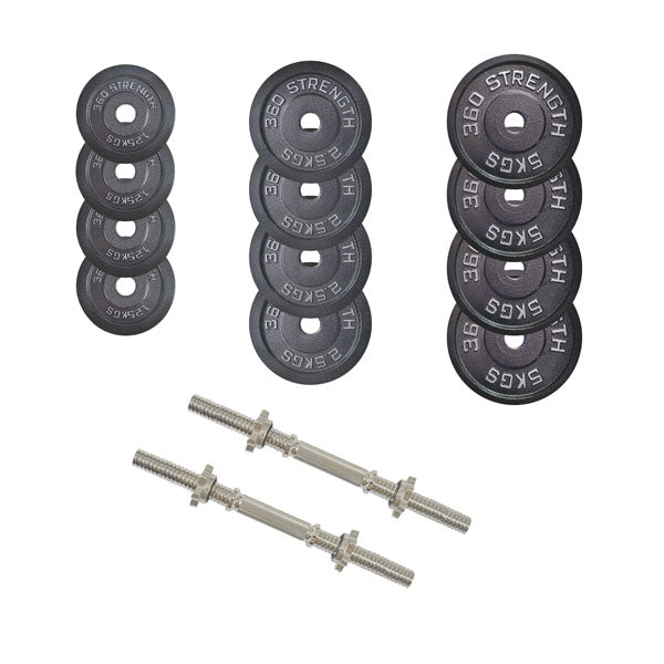 40kg Standard Dumbbell & Weights Package