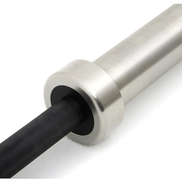 ELITE Olympic 20kg Barbell - Australian Made (Needle Bearings - Black Silver)