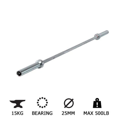 Olympic 15kg Barbell (Nickel - Bearings)