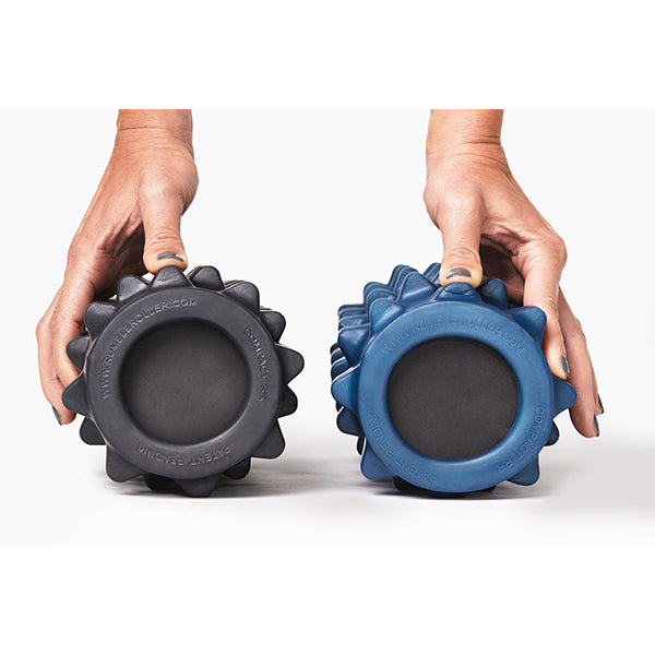 Midsize Black Rumble Roller (Extra Firm) | Little Bloke Fitness