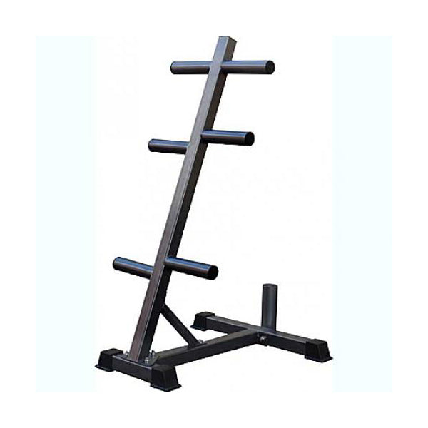 Bodyworx Olympic Plate Tree with Barbell Holder
