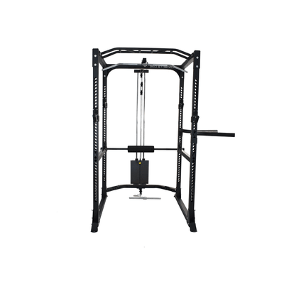 360 Strength Power Rack with Lat Pull / Low Row 100kg stack| Light Commercial