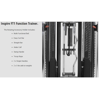 Inspire FT1 Functional Trainer & Bench Package