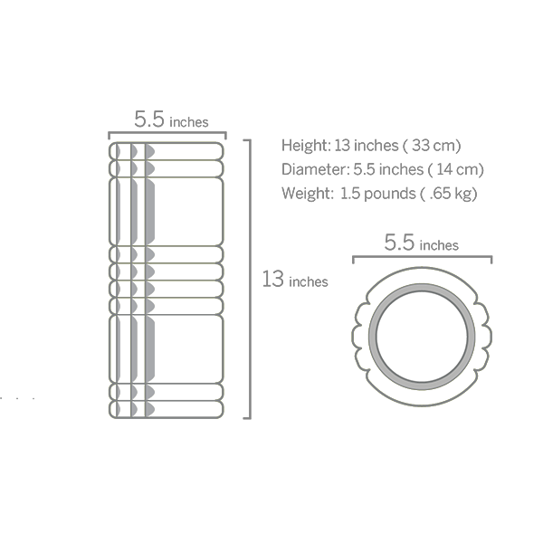 Trigger Point GRID 1.0 Foam Roller | Little Bloke Fitness