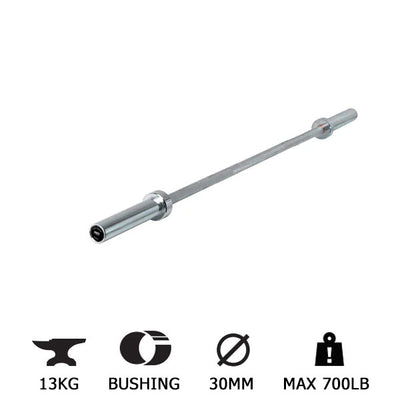 Olympic 5ft Barbell (Nickel - Bushings)